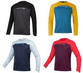 Endura Mt500 Burner Long Sleeve Trail Jersey  2024 - Lightweight Packable Weather Protection