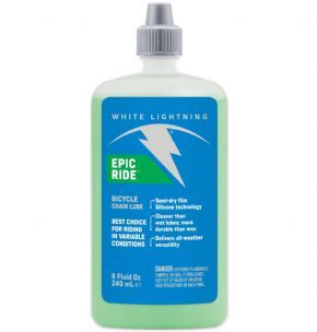 White Lightning Epic All Condition/semi Dry Lube 8oz/240ml