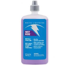 White Lightning Wet Ride Lube 8oz/240ml