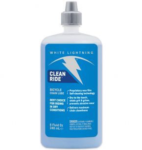 White Lightning Clean Ride Lube 8oz/240ml - 