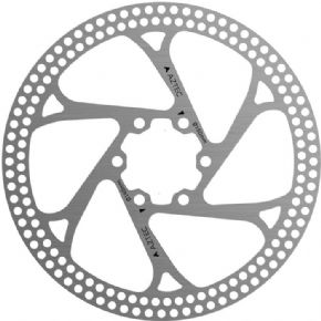 Aztec Stainless Steel Fixed Disc Rotor With Circular Cut Outs 140mm