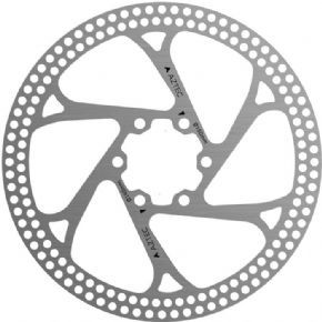 Aztec Stainless Steel Fixed Disc Rotor With Circular Cut Outs 203mm