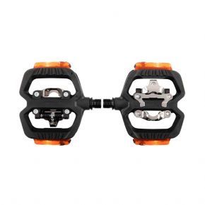 Look Geo Trekking Vision Pedal With Cleats - Keo Classic 3 spindle is made up of an oversized steel axle with miniature ball bearing