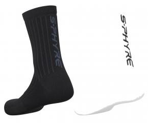 Shimano S-phyre Flash Socks - Extra-wide and low profile durable flat pedal for entry-level Trail and All-Mountain 