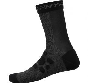 Shimano S-phyre Tall Socks Small Only - Extra-wide and low profile durable flat pedal for entry-level Trail and All-Mountain 