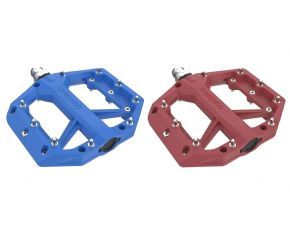 Shimano Pd-gr400 Flat Mtb Pedals - Extra-wide and low profile durable flat pedal for entry-level Trail and All-Mountain 