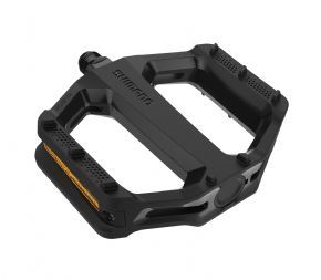 Shimano Pd-ef102 Flat Mtb Pedals - Extra-wide and low profile durable flat pedal for entry-level Trail and All-Mountain 