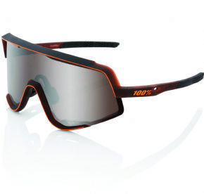 100% Glendale Sunglasses Matt Brown Fade/hiper Silver Mirror Lens - Eyewear of choice for many time UCI World Champion Peter Sagan