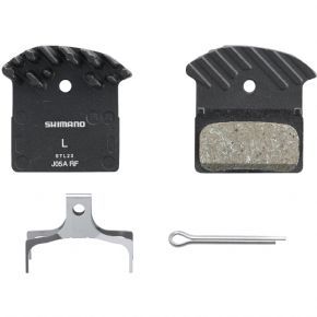 Shimano J05a-rf Disc Pads And Spring Alloy Back With Cooling Fins Resin - BUILT TO SEND IT!