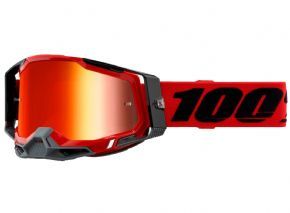 100% Racecraft 2 Goggles Red/Red Lens 2023 - 