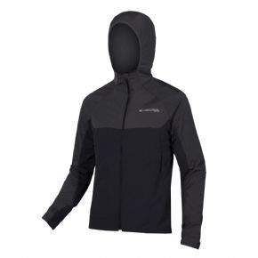 Endura Mt500 Thermal 2 Long Sleeve Jersey Black - Critically positioned high stretch wind and waterproof panels