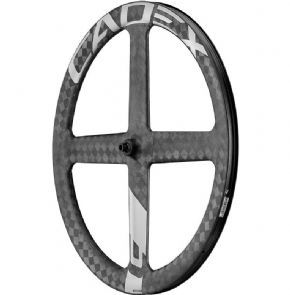 Cadex Aero 4-spoke Disc Carbon Tubeless Front Tt Wheel - 