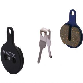 Aztec Organic Disc Brake Pads For Tektro Lyra Mechanical Callipers - 