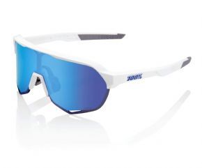 100% S2 Sunglasses Matte White/hiper Blue Multilayer Mirror Lens - Welcome to the next evolution of the Speedtrap