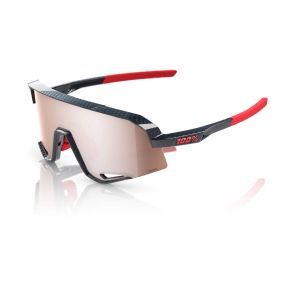 100% Slendale Sunglasses Gloss Carbon/HiPER Crimson Silver Lens  2024 - Welcome to the next evolution of the Speedtrap
