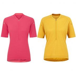 Rab Womens Cindercrino Zip Tee  2025 - 