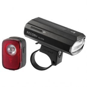 Giant Recon HL1200 & TL150 Combo 2025 - The Recon+ HL series are powerful headlights with built-in blind spot warning indicators 