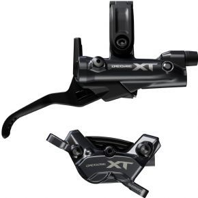 Shimano Br-m8220/bl-m8200 Xt 4 Pot Bled Brake Lever/post Mount Calliper, Front Right - XT 4 pot Enduro/Trail brakes are performance optimized Servo-Wave systems with full adjust