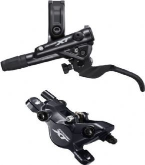 Shimano Br-m8100/bl-m8100 Xt Bled Brake Lever/post Mount Calliper - Fully bled lever and calliper comes without adapters or rotors giving you the freedom to c